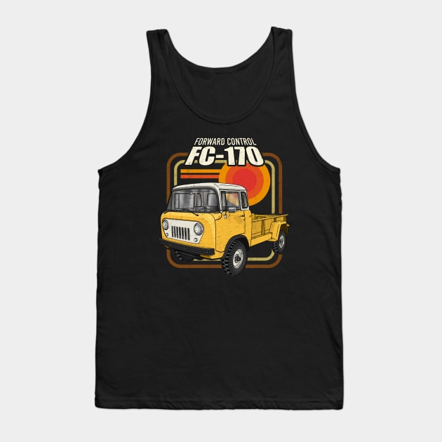 Jeep Forward Control FC-170 Tank Top by Guyvit